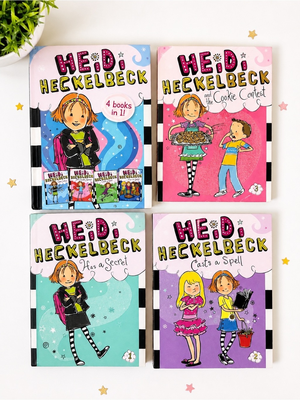 Heidi Heckelbeck Book Bundle 4 Books | Kids Chapter Book Set | Magic & Mystery